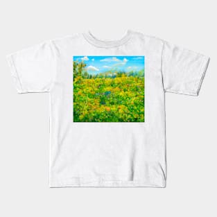 Spring Landscape Kids T-Shirt